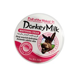 Крем для лица осветляющий с ослиным молоком Wokali Donkey Milk 115гр