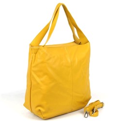 Женская сумка шоппер из эко кожи 2383 Елоу