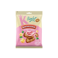 «Кириешки Light», сухарики со вкусом ветчины с сыром, 80 г