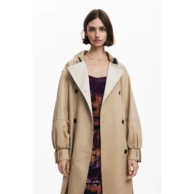 Combined trench coat