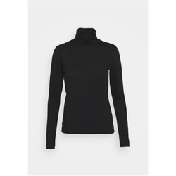 GANT - SLIM TURTLENECK - рубашка с длинным рукавом - черный