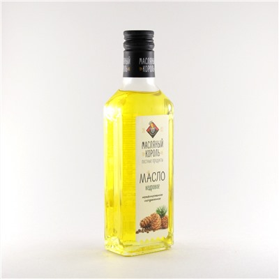 Кедровое масло Масляный Король (масло кедрового ореха), 250 мл