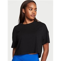 Performance Cotton Cropped T-shirt