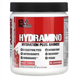 EVLution Nutrition, HydrAmino, фруктовый пунш, 246 г (8,7 унции)