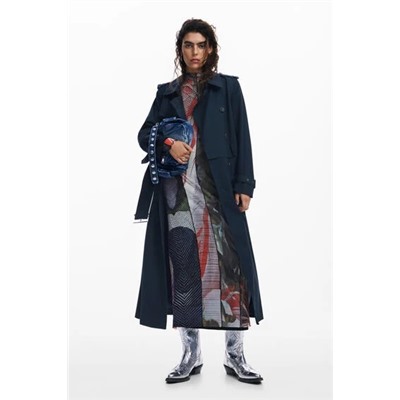 Detachable trench coat