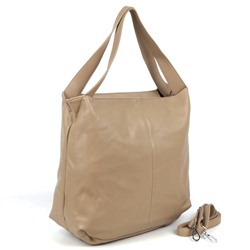 Женская сумка шоппер из эко кожи 2383 Хаки
