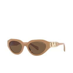 Michael Kors Women's Brown Oval Sunglasses, Michael Kors