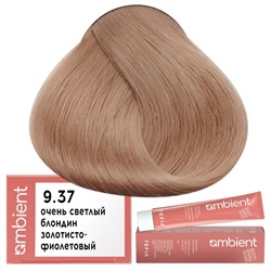 Крем-краска для волос AMBIENT 9.37, Tefia