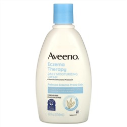 Aveeno, Eczema Therapy, увлажняющий крем, 354 мл (12 жидк. Унций)