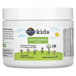 Garden of Life, Kids Multivitamin 2.11 oz (60 g) Powder