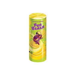 «Fun Banan», печенье-сэндвич сахарное с банановым вкусом, 220 г