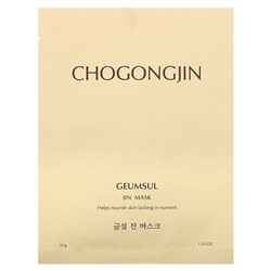 Missha, Chogongjin, косметическая маска кымсул-джин, 30 г (1,05 унции)