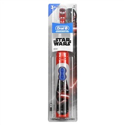 Oral-B, Kids, Battery Power Toothbrush, Soft, 3+ Years, Star Wars, 1 Toothbrush