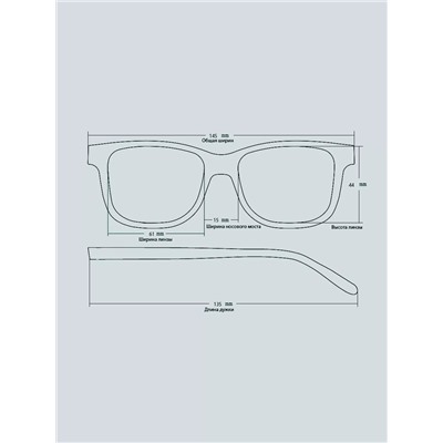 Солнцезащитные очки Graceline G01018 C4 линзы поляризационные