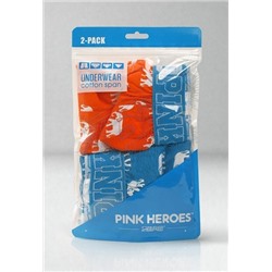 Пластиковый пакетик Pink Hero для 2 трусов PH5