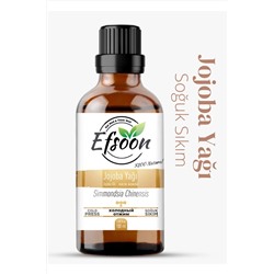 Efsoon Organics Jojoba Yağı 100 ml Saf Soğuk Sıkım
