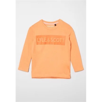Lyle & Scott - рубашка с длинным рукавом - оранжевая