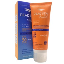 Dead Sea Beyond Sunsafe Lotion SPF50 75 ML