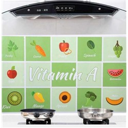 Термостойкая наклейка для кухни 75*45 см / Vitamin A