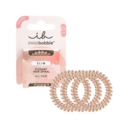 Резинка-браслет для волос invisibobble SLIM Of Bronze and Beads (в картоне)