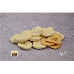 Банановые чипсы в белой шоколадной глазури 3 кг