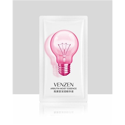 15%Venzen Увлажняющая, осветляющая сыворотка для лица с гиалуроновой кислотой и арбутином, 2 мл.