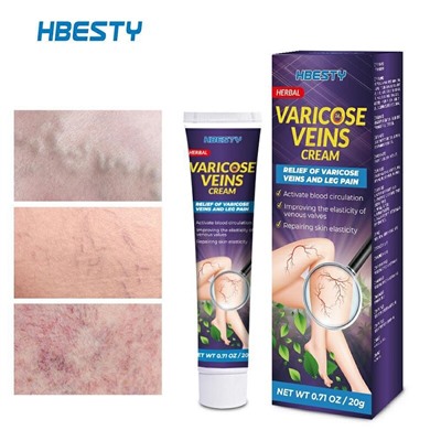 Мазь для лечения варикозного расширения вен Hbesty Varicose Veins Cream 20гр