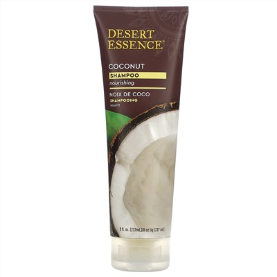 Desert Essence, шампунь питательный с кокосом, 237 мл (8 жидк. унций)