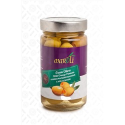 Оливки "Maroli" 320 гр фаршированные апельсином 1/12 стекло