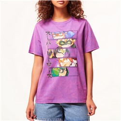 Camiseta Miraculous - 100% algodón - violeta