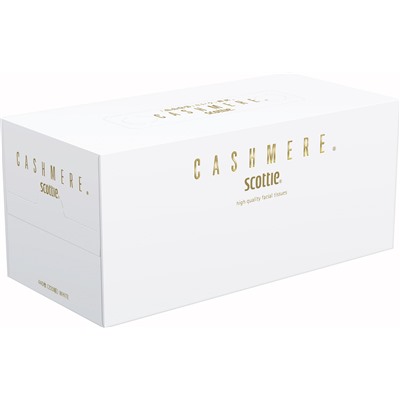 Crecia Scottie Cashmere «Нежное прикосновение» Шелковистые двухслойные сухие салфетки 220 шт