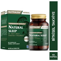 Nutraxin Herbal Natural Sleep 60 Kapsül