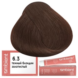 Крем-краска для волос AMBIENT 6.3, Tefia