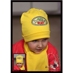Желтая шапка «Лаки»