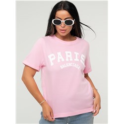 Футболка "Париж" розовый