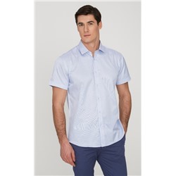 Рубашка F104-3-8012.7 l.blue