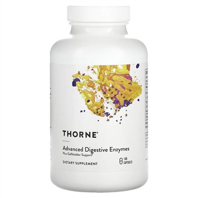 Thorne, улучшенные пищеварительные ферменты, 180 капсул