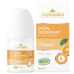 Yeşilmarka Doğal Deodorant Portakal Kokulu 50 ML