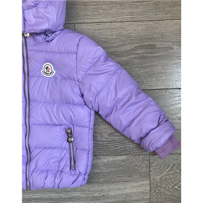 М.17-22 Куртка Moncler сиреневая  (98,104,110,116,122)