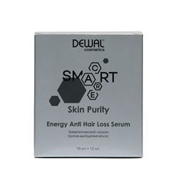 Лосьон энергетический против выпадения волос SMARTCARESkin Purity Energy Anti Hair Loss Serum12шт*10 DEWAL Cosmetics MR-DCB20301