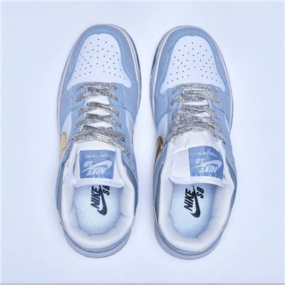 Кроссовки N*ikе Dunk Low Pro Blue арт fb005-5