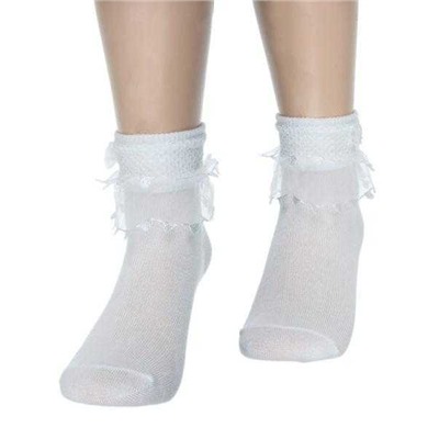 Носки детские для девочек с рюшей Fashion Socks Tongxinhua
