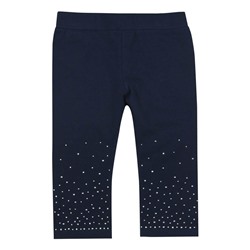 Leggings - strass - azul marino