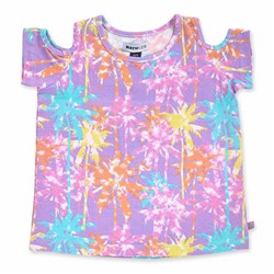 Camiseta Paradiso Beach - algodón - lila