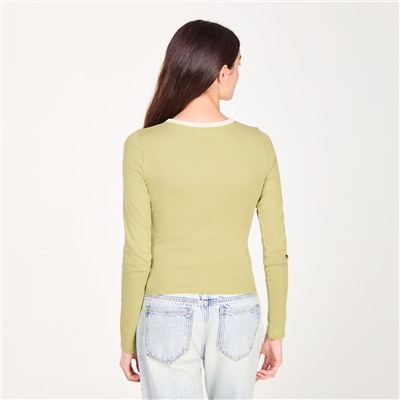 Camiseta - 100% algodón - verde lima
