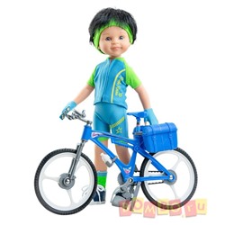 «Кукла Кармело велосипедист» PR4659