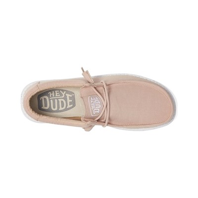 Hey Dude Wally Slub Canvas Slip-On Casual Shoes