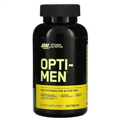 Оптимум Нутришэн, Opti-Men, 240 таблеток