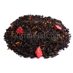 Чай черный - Земляника со сливками - 100 гр