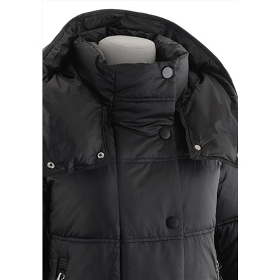 Удлиненное зимнее пальто COV-206